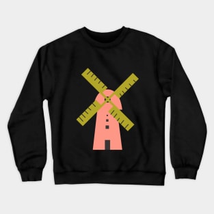 Colorful windmill Crewneck Sweatshirt